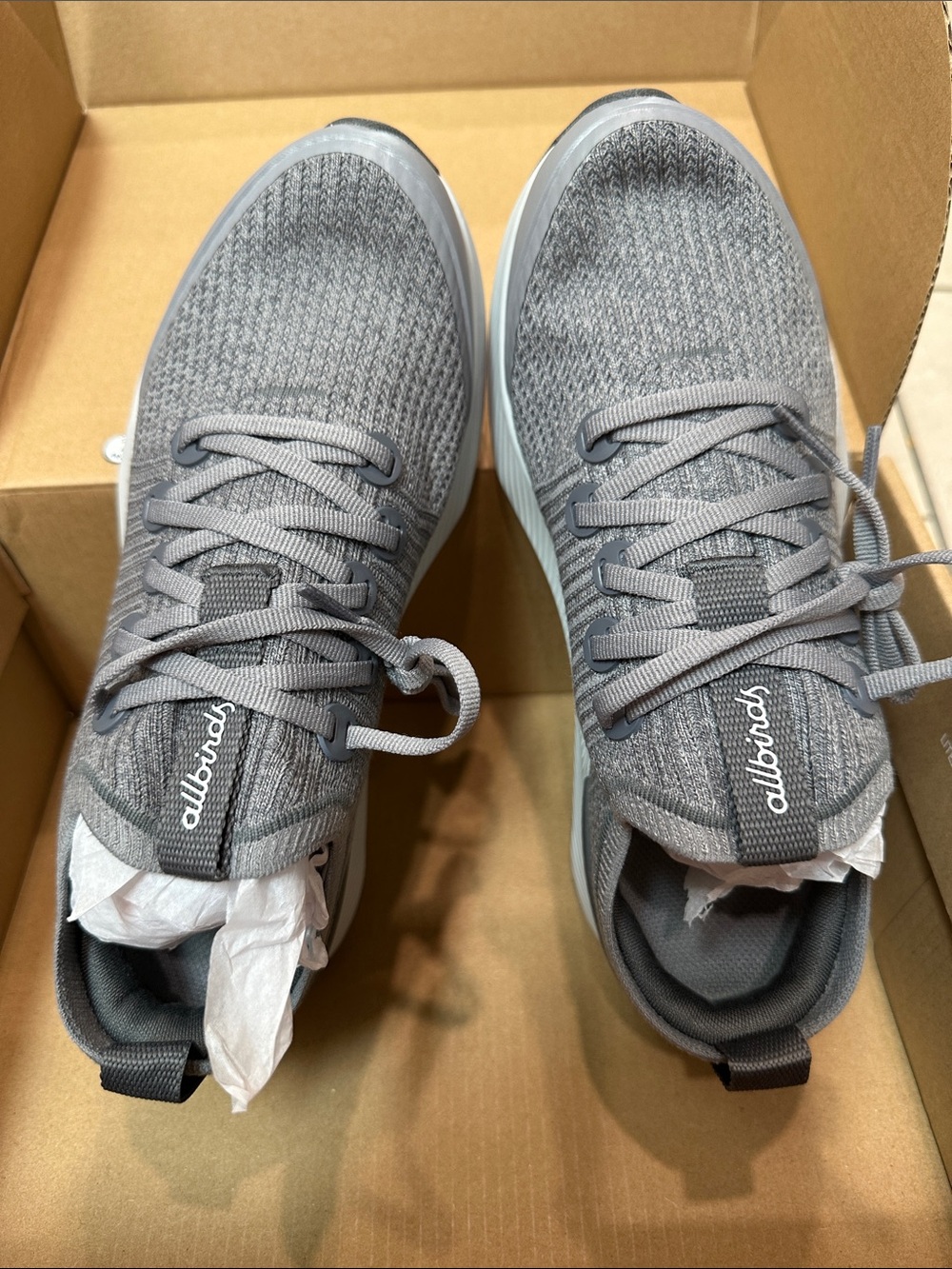 NEW Allbirds Tree Glider Sneakers | Women’s US 7 | Medium Grey | NIB